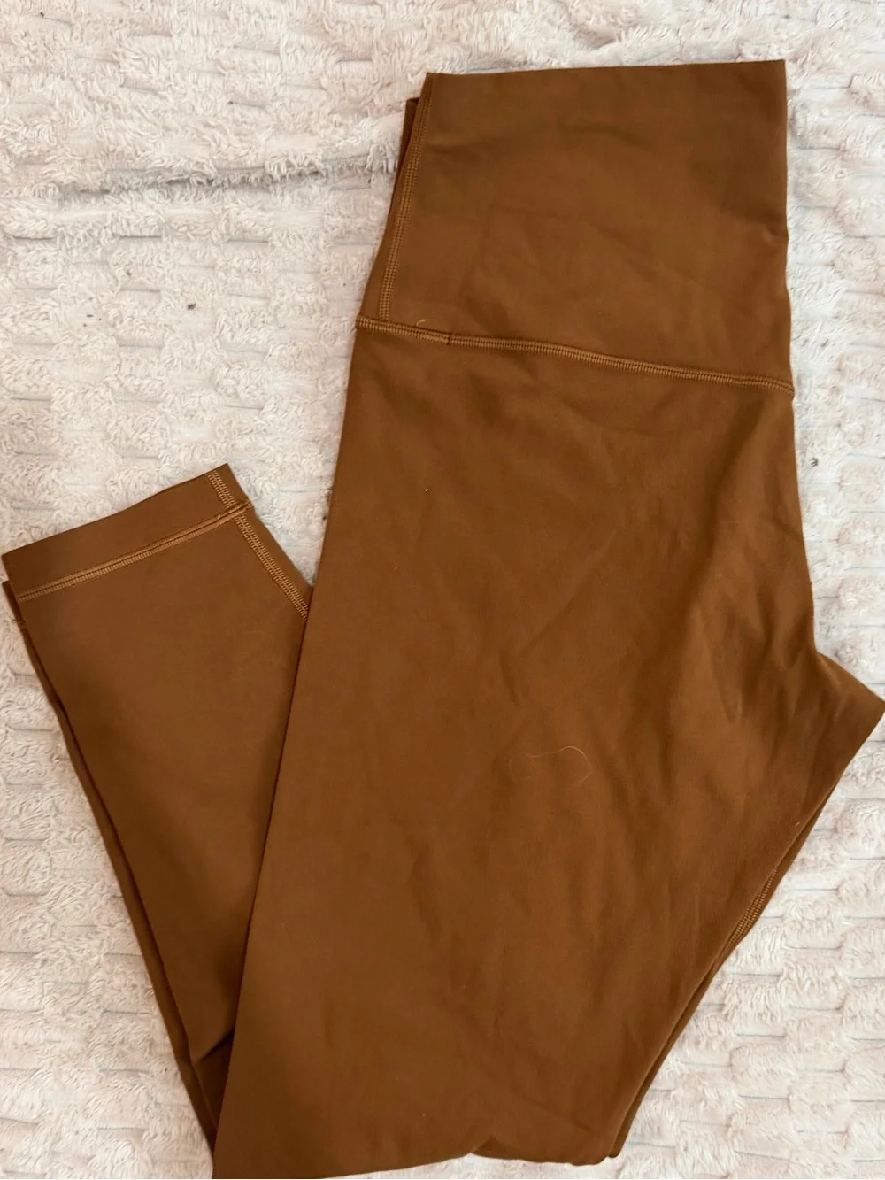 lululemon athletica Rust Brown High-Rise Leggings